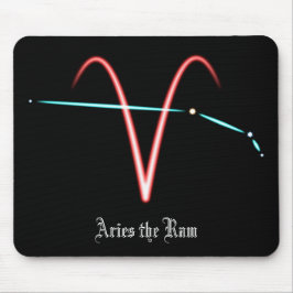 Alfombrilla De Ratón Zodiac Constellation Aries Mouse Pad