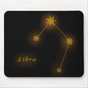 Alfombrilla De Ratón Zodiaco - libra
