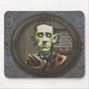 Alfombrilla De Ratón Zombi frecuentado HP Lovecraft Mousepad