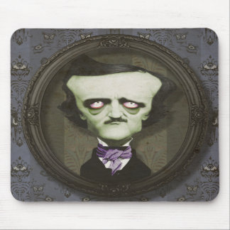 Alfombrilla De Ratón Zombi frecuentado Poe Mousepad