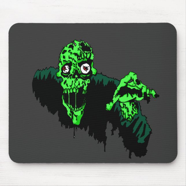 Alfombrilla De Ratón Zombi Mousepad (Frente)