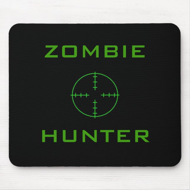 Alfombrilla De Ratón Zombi Mousepad (Frente)