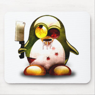 Alfombrilla De Ratón Zombi Tux (Linux Tux)