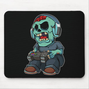 Alfombrilla De Ratón Zombie Lazy Halloween disstume divertidos juegos v