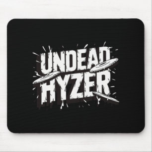Alfombrilla De Ratón Zombie Muerto Hyzer Divertido Disc Golf Amante de