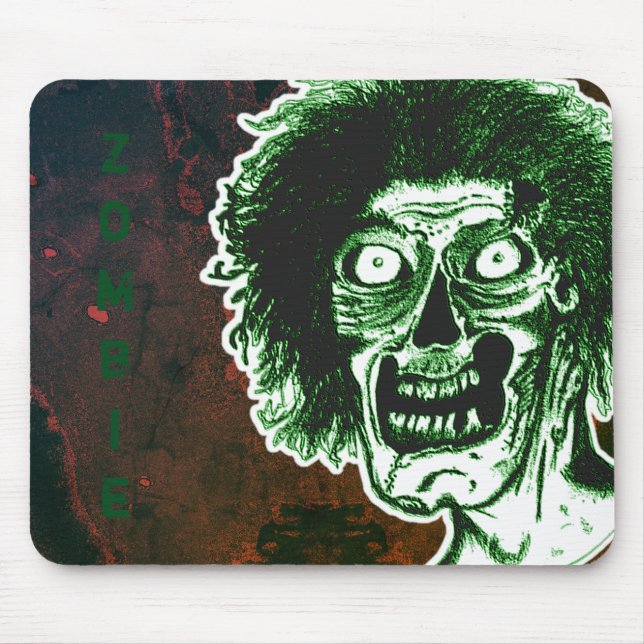 Alfombrilla De Ratón ZOMBIE - Verde (Frente)