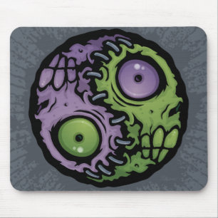 Alfombrilla De Ratón Zombie Yin-Yang