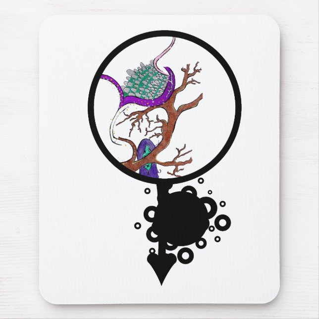 Alfombrilla De Ratón zombiedream (Frente)