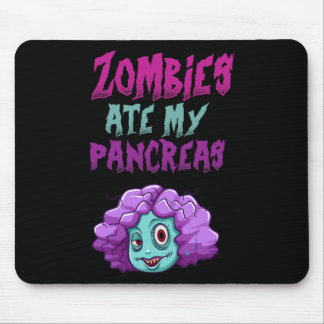 Alfombrilla De Ratón Zombies Se Comieron Mi Páncreas Chicas T1d Diabete