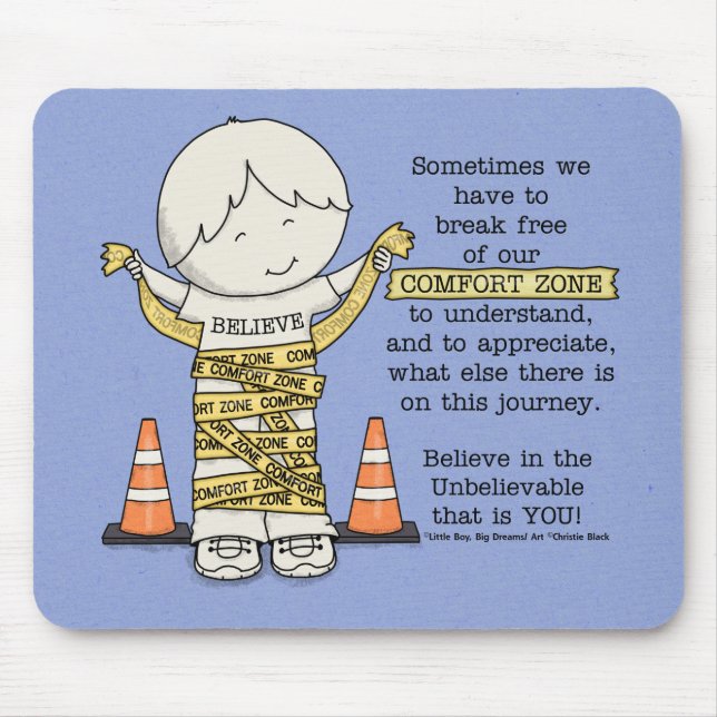 Alfombrilla De Ratón Zona de confort (Frente)