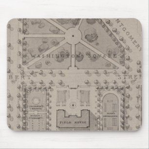 Alfombrilla De Ratón Zona de juegos, Washington Square, San Francisco