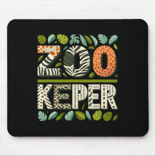 Alfombrilla De Ratón Zoo Keeper Vestimenta el partido Halloween adulto 