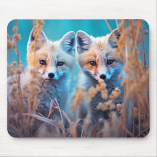 Alfombrilla De Ratón Zorro Animal Wildlife Wilderness Colorful Wall Art