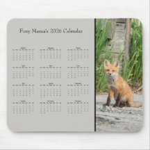 Zorro - Calendario personalizable de todo el año 2