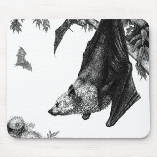 Alfombrilla De Ratón Zorros de vuelo Mousepad