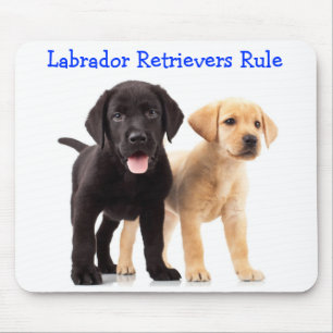 Alfombrilla para ratón Cachorros de Labrador Retri