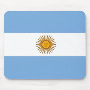 Alfombrilla para ratón con la bandera de Argentina