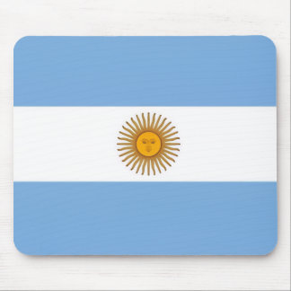 Alfombrilla para ratón con la bandera de Argentina