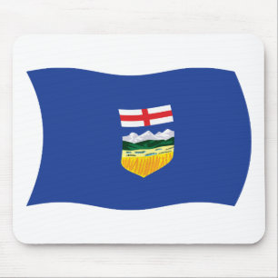 Alfombrilla para ratón de la bandera de Alberta