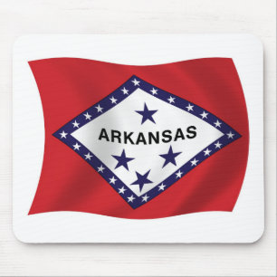 Alfombrilla para ratón de la bandera de Arkansas