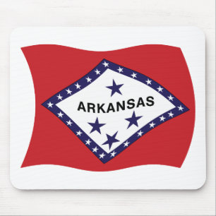 Alfombrilla para ratón de la bandera de Arkansas