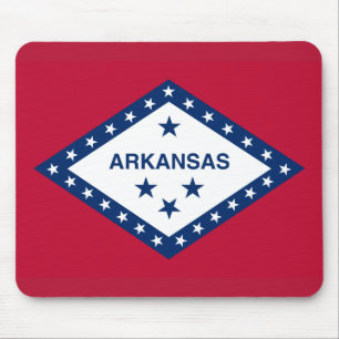 Alfombrilla para ratón de la bandera de Arkansas