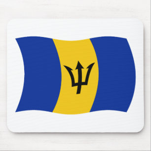 Alfombrilla para ratón de la bandera de Barbados
