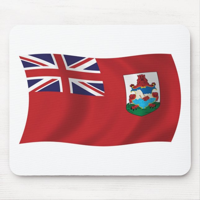 Alfombrilla para ratón de la bandera de Bermudas (Frente)