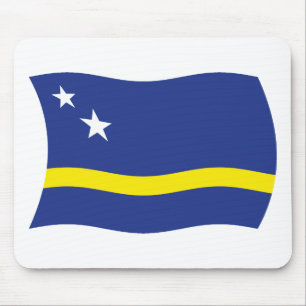 Alfombrilla para ratón de la bandera de Curazao