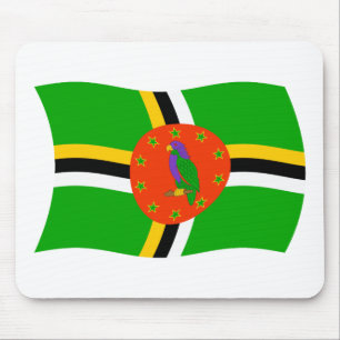 Alfombrilla para ratón de la bandera de Dominica