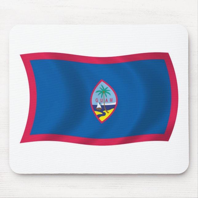 Alfombrilla para ratón de la bandera de Guam (Frente)