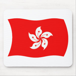 Alfombrilla para ratón de la bandera de Hong Kong