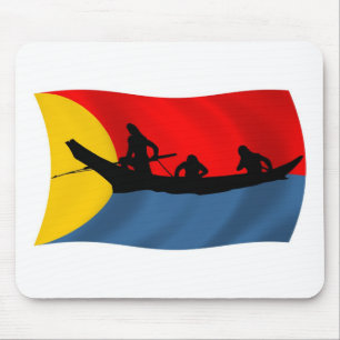 Alfombrilla para ratón de la bandera de la tribu C