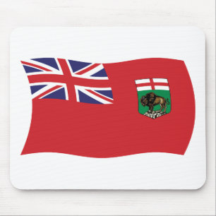 Alfombrilla para ratón de la bandera de Manitoba