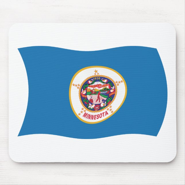 Alfombrilla para ratón de la bandera de Minnesota (Frente)