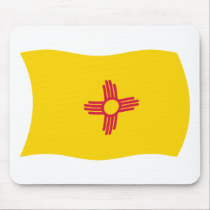 Alfombrilla para ratón de la bandera de Nuevo Méxi