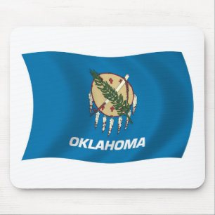 Alfombrilla para ratón de la bandera de Oklahoma