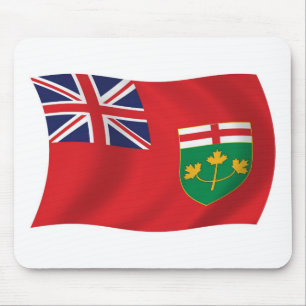Alfombrilla para ratón de la bandera de Ontario