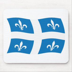 Alfombrilla para ratón de la bandera de Quebec