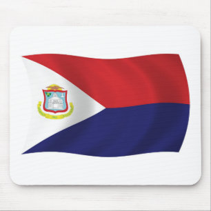 Alfombrilla para ratón de la bandera de Sint Maart
