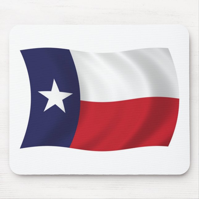 Alfombrilla para ratón de la bandera de Texas (Frente)
