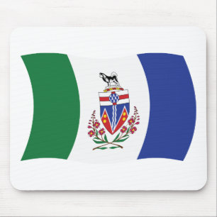 Alfombrilla para ratón de la bandera de Yukon