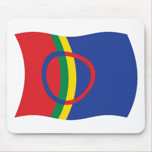 Alfombrilla para ratón de la bandera del pueblo Sa