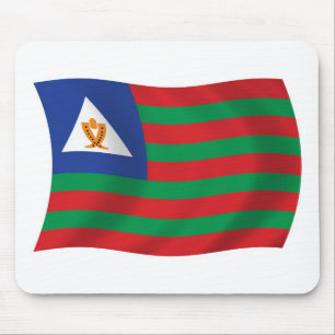 Alfombrilla para ratón de la bandera tribal Bubi