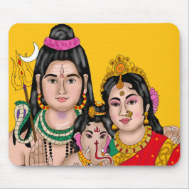 Alfombrilla para ratón de la familia de Shiva