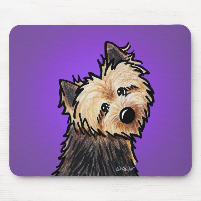 Alfombrilla para ratón de Norwich Terrier (Frente)
