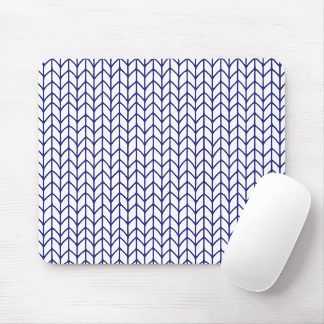 Alfombrilla para ratón de punto LINEA AZUL (Con ratón)
