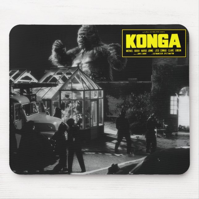 Alfombrilla para ratón KONGA de los 60 (Frente)