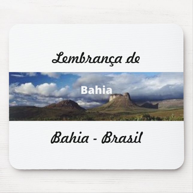 Alfombrilla para ratón recuerdo de Bahia (Frente)