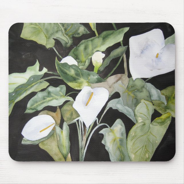 Alfombrilla ratalcatraces en acuarela (Frente)